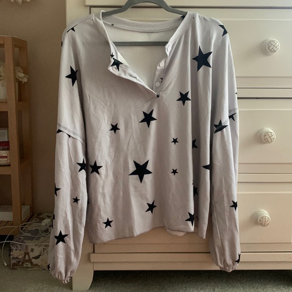 Tops - Starry pajama top